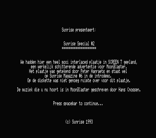 Sunrise Special #2